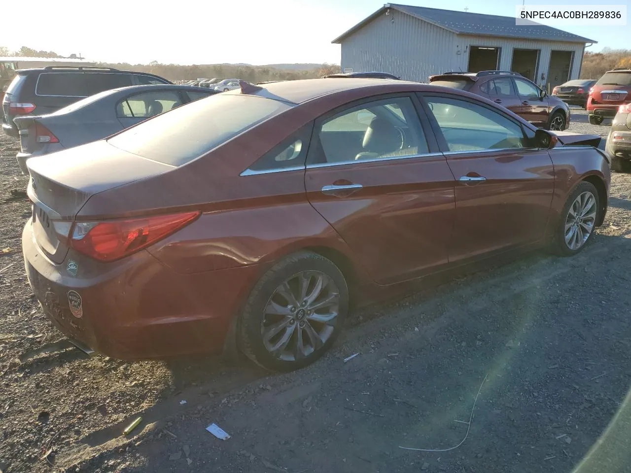 2011 Hyundai Sonata Se VIN: 5NPEC4AC0BH289836 Lot: 75881064