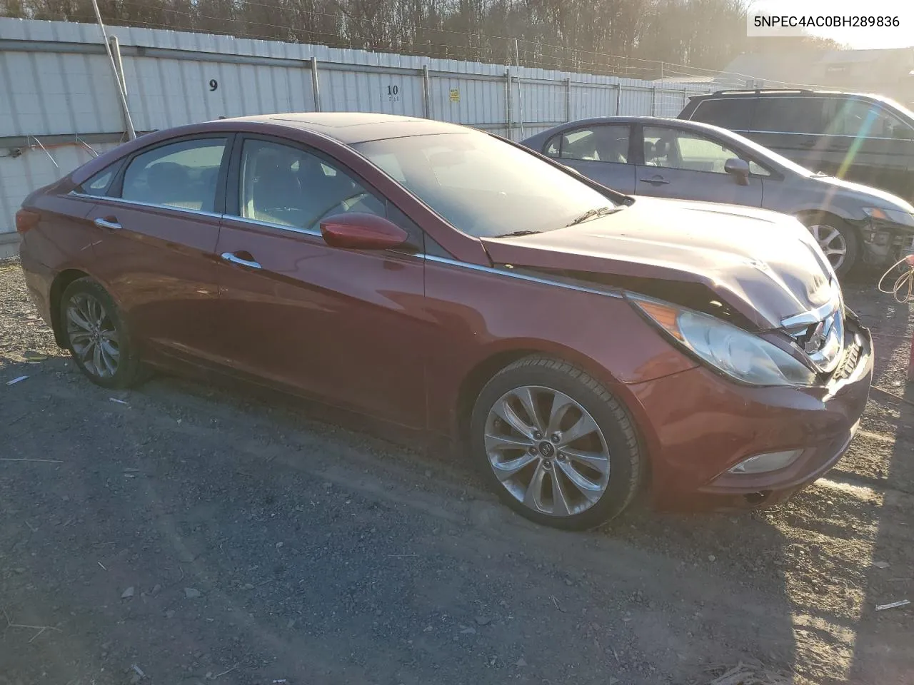 2011 Hyundai Sonata Se VIN: 5NPEC4AC0BH289836 Lot: 75881064