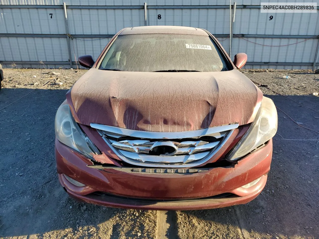 2011 Hyundai Sonata Se VIN: 5NPEC4AC0BH289836 Lot: 75881064