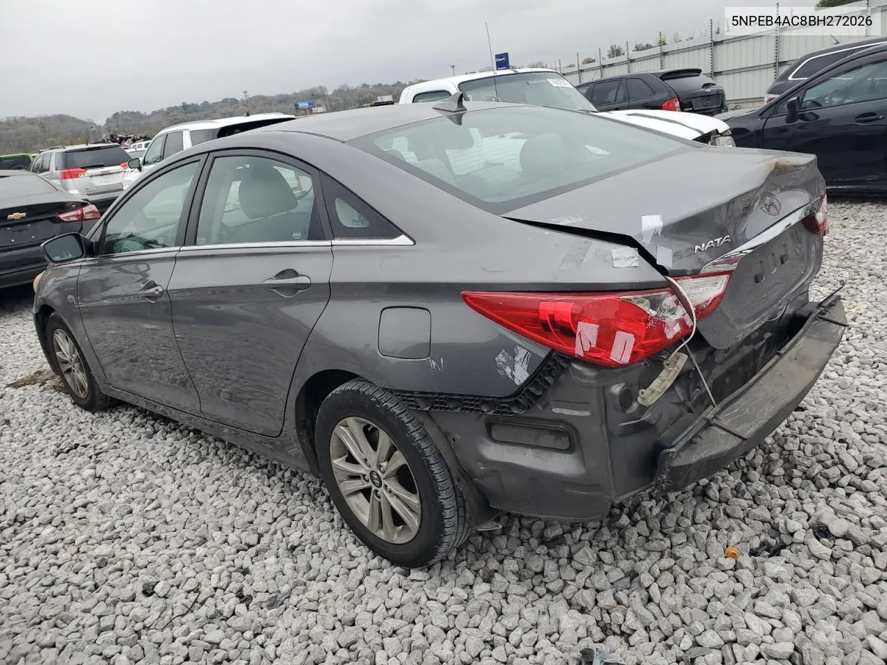 2011 Hyundai Sonata Gls VIN: 5NPEB4AC8BH272026 Lot: 75903214