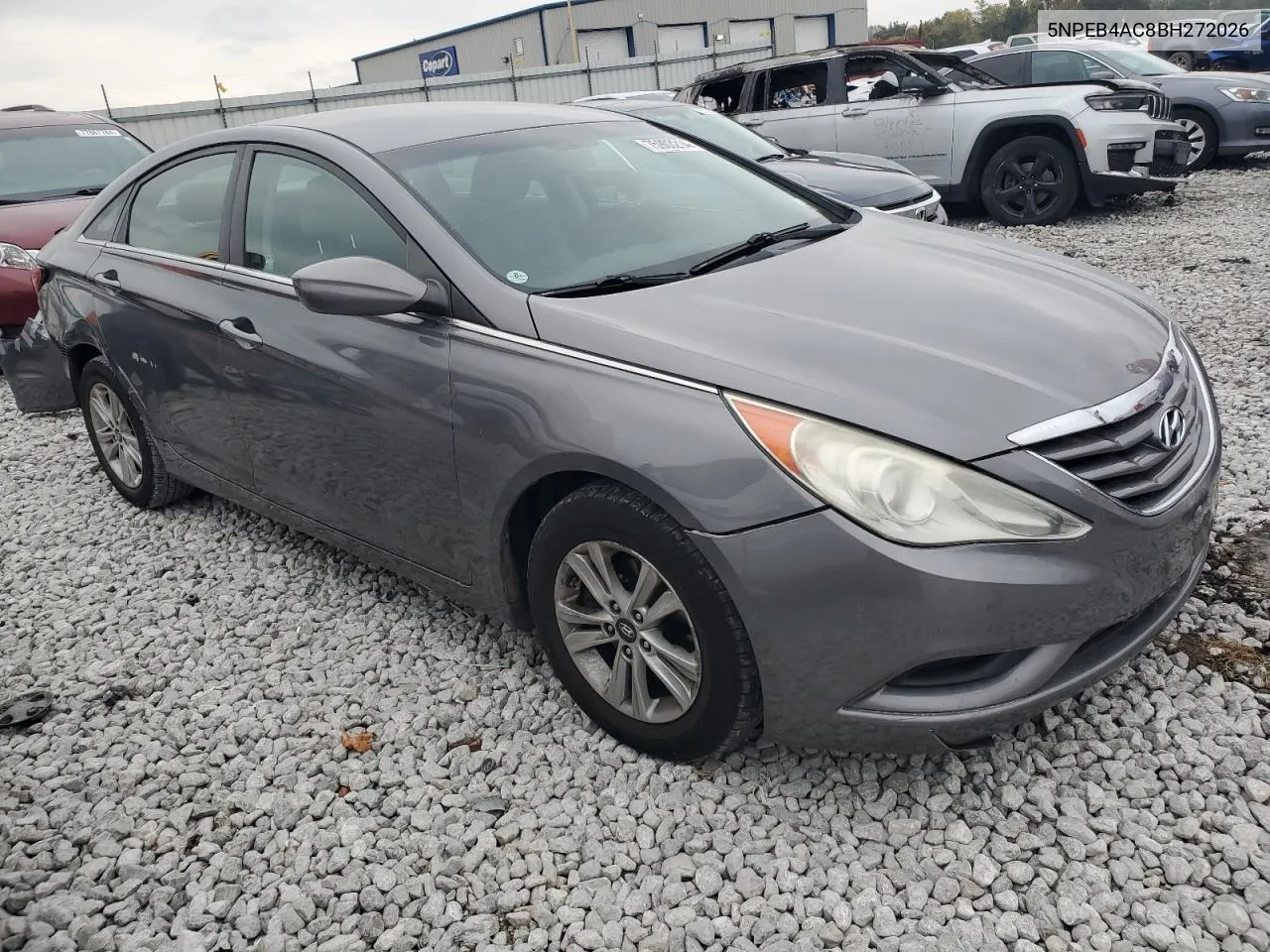 2011 Hyundai Sonata Gls VIN: 5NPEB4AC8BH272026 Lot: 75903214