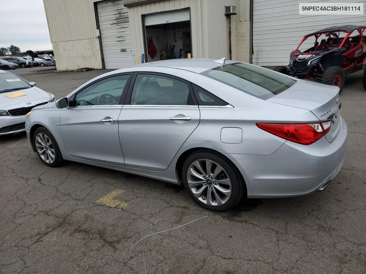 2011 Hyundai Sonata Se VIN: 5NPEC4AC3BH181114 Lot: 75912874