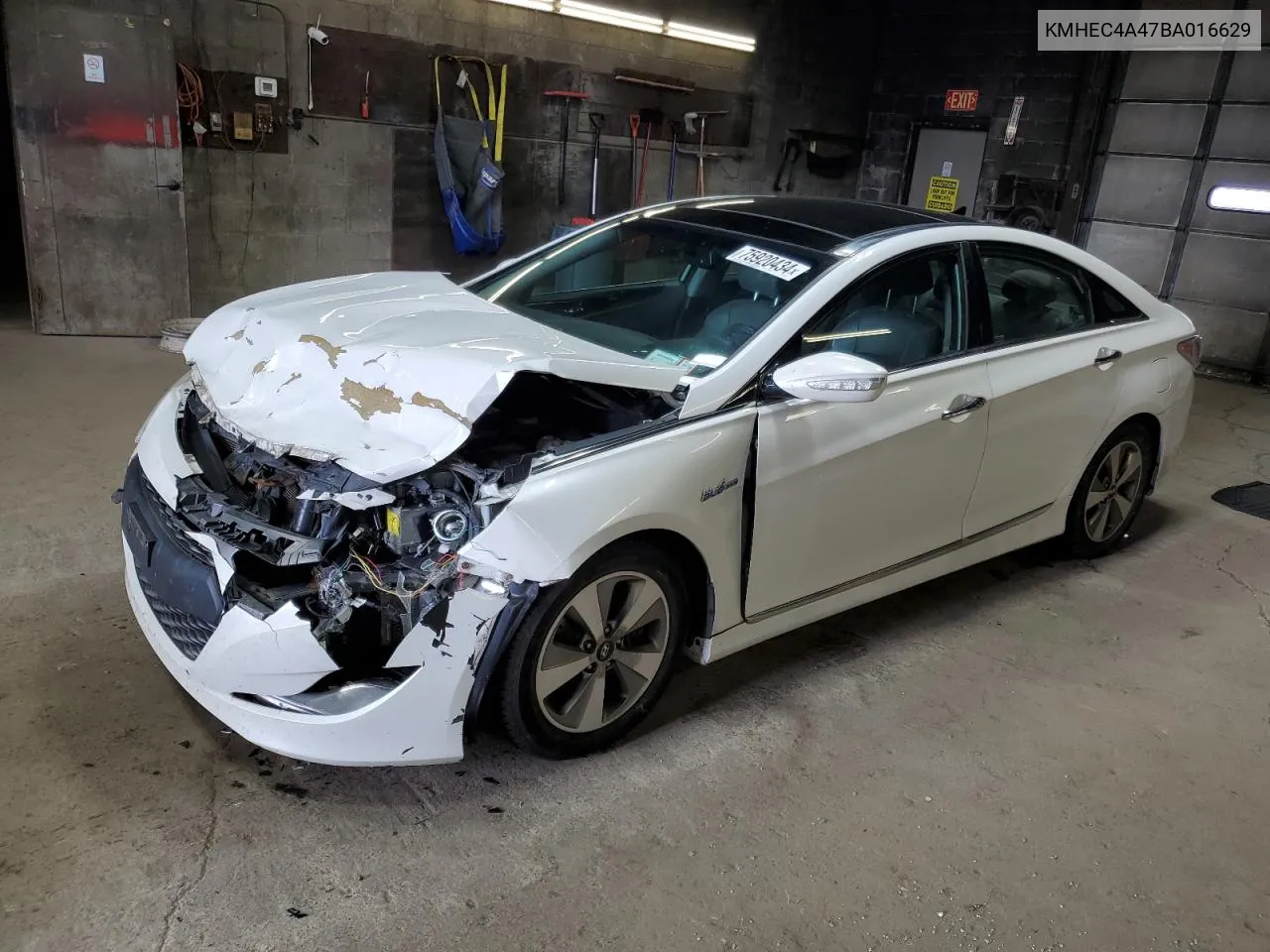 KMHEC4A47BA016629 2011 Hyundai Sonata Hybrid