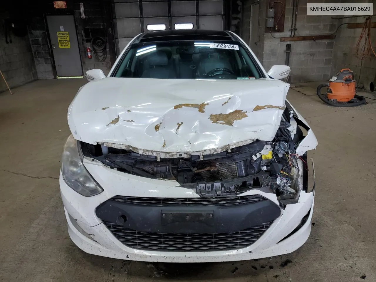 KMHEC4A47BA016629 2011 Hyundai Sonata Hybrid