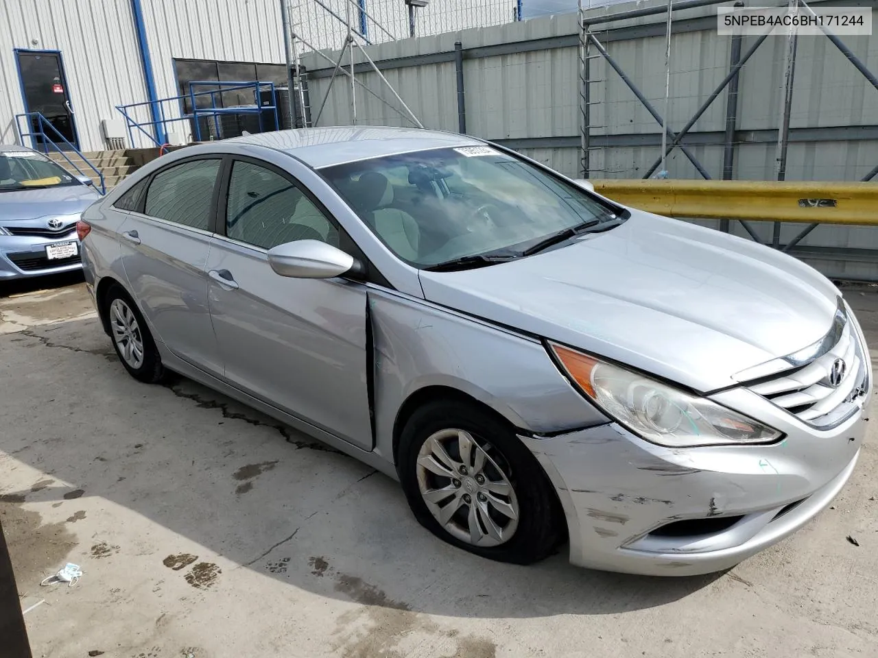 2011 Hyundai Sonata Gls VIN: 5NPEB4AC6BH171244 Lot: 75951284