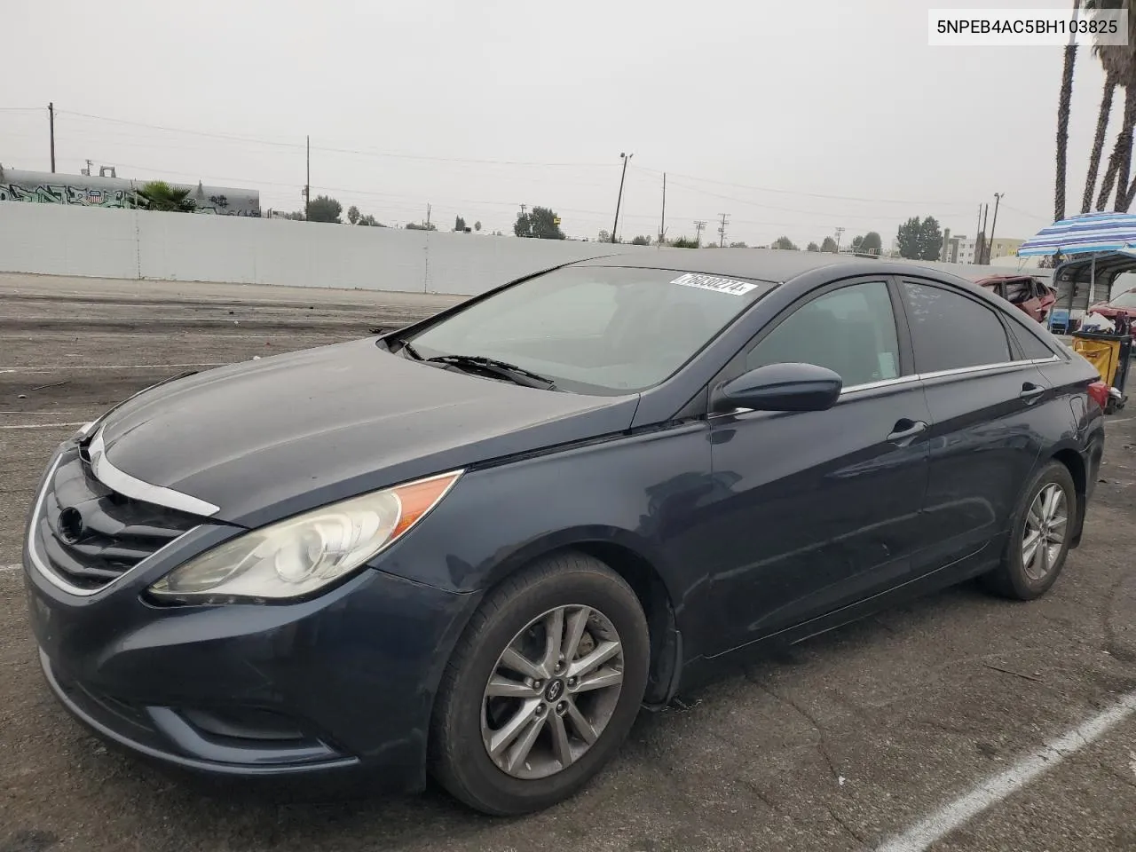 5NPEB4AC5BH103825 2011 Hyundai Sonata Gls