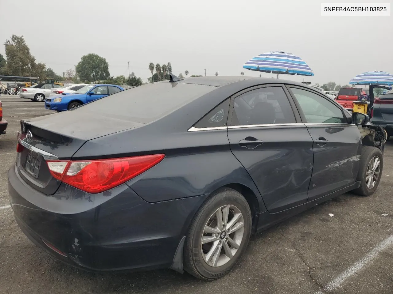 2011 Hyundai Sonata Gls VIN: 5NPEB4AC5BH103825 Lot: 76030274