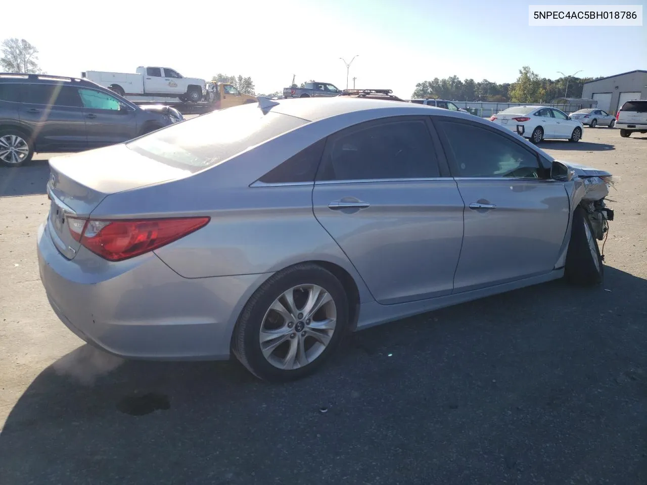 2011 Hyundai Sonata Se VIN: 5NPEC4AC5BH018786 Lot: 76091814