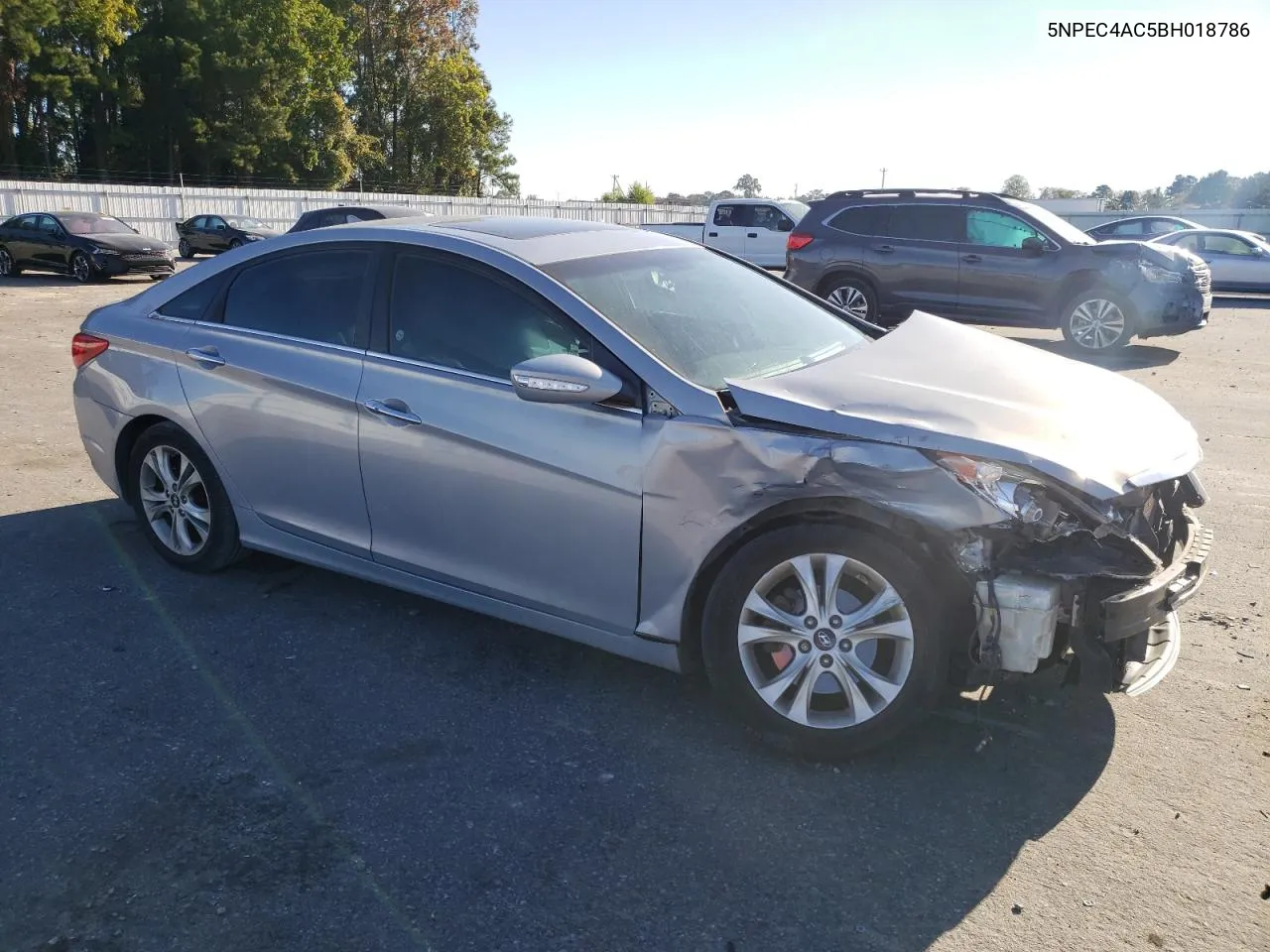 5NPEC4AC5BH018786 2011 Hyundai Sonata Se