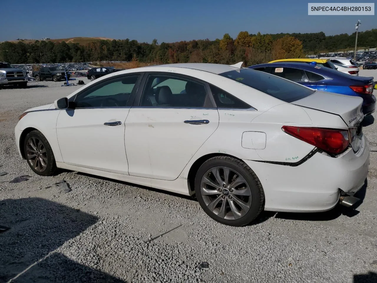 2011 Hyundai Sonata Se VIN: 5NPEC4AC4BH280153 Lot: 76097074