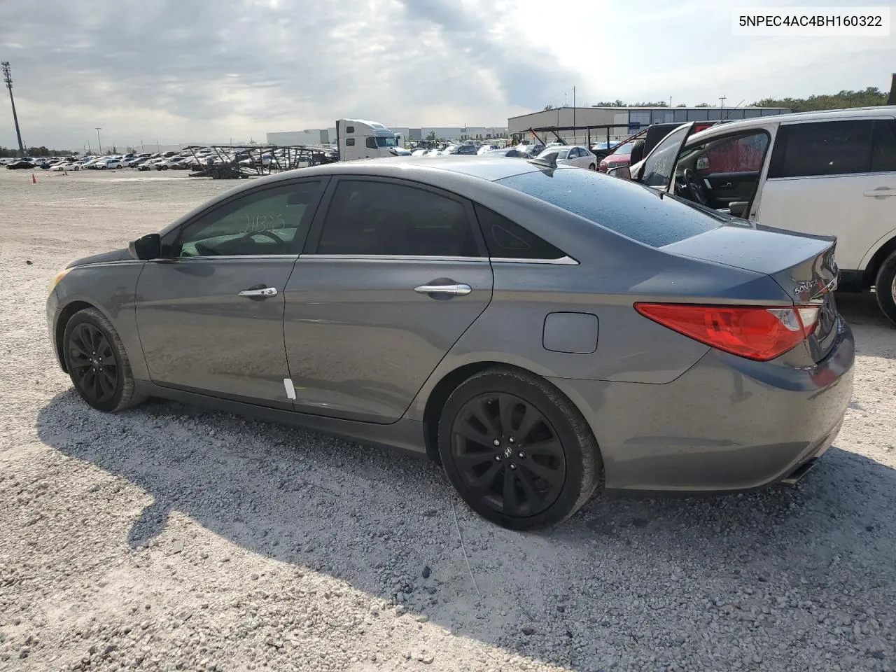 2011 Hyundai Sonata Se VIN: 5NPEC4AC4BH160322 Lot: 76118684