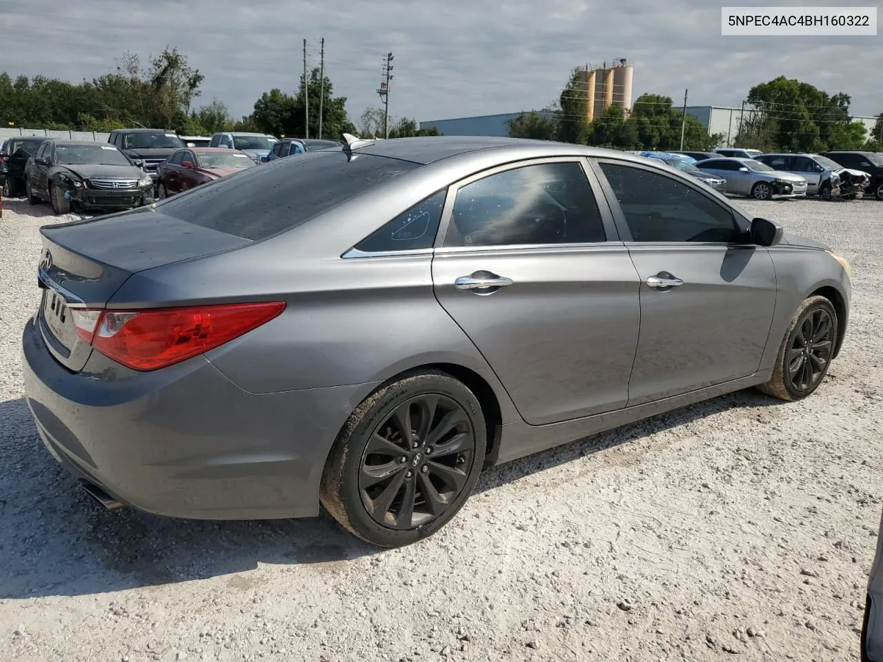 2011 Hyundai Sonata Se VIN: 5NPEC4AC4BH160322 Lot: 76118684