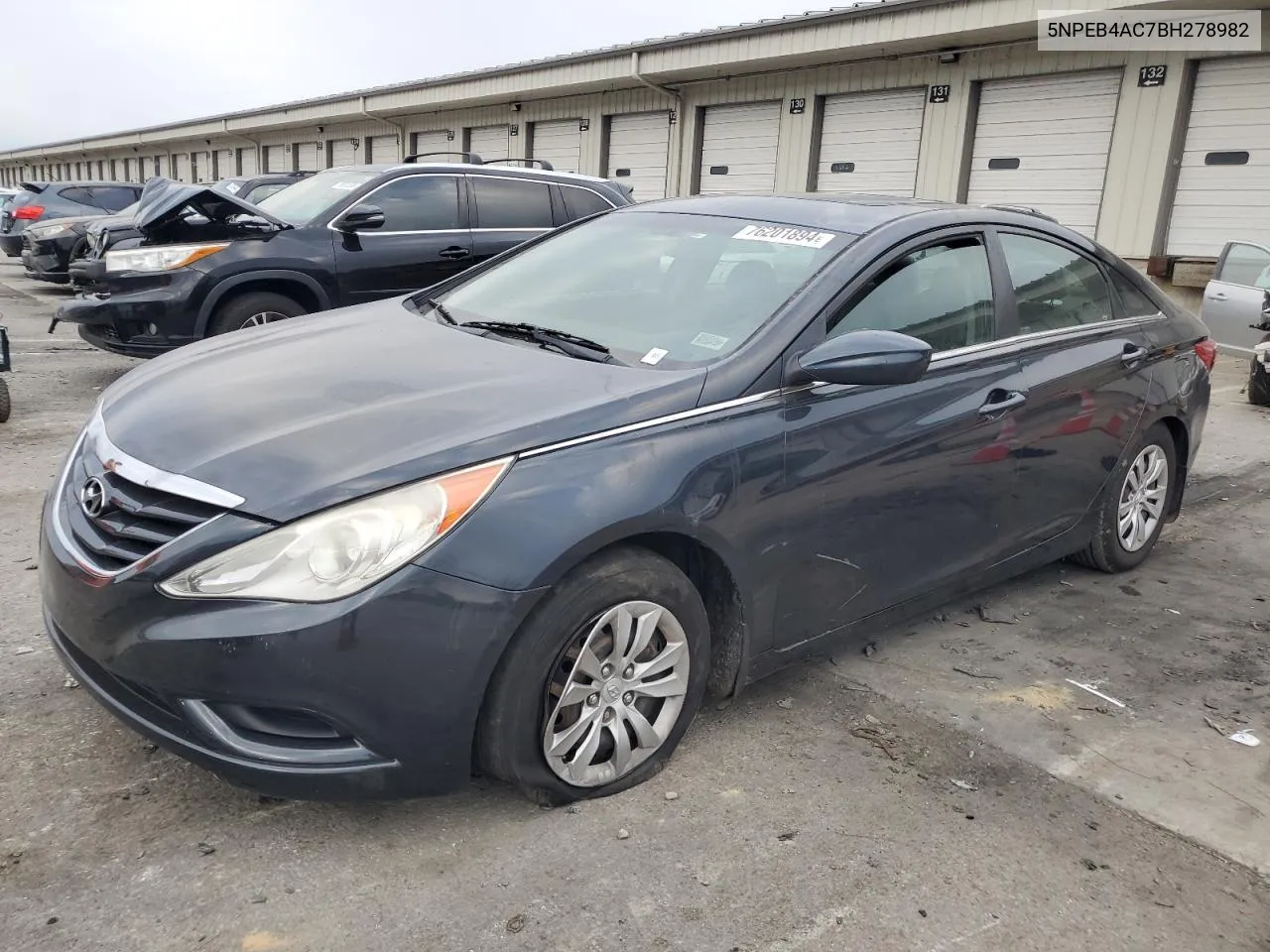 2011 Hyundai Sonata Gls VIN: 5NPEB4AC7BH278982 Lot: 76201894