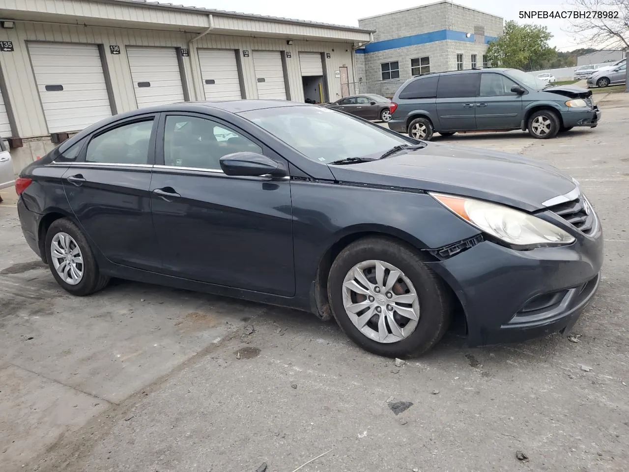 2011 Hyundai Sonata Gls VIN: 5NPEB4AC7BH278982 Lot: 76201894