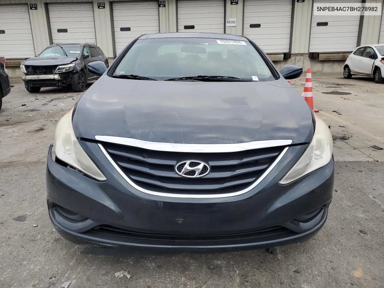 2011 Hyundai Sonata Gls VIN: 5NPEB4AC7BH278982 Lot: 76201894