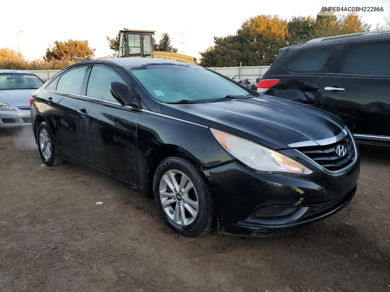 2011 Hyundai Sonata Gls VIN: 5NPEB4AC0BH222866 Lot: 76346124