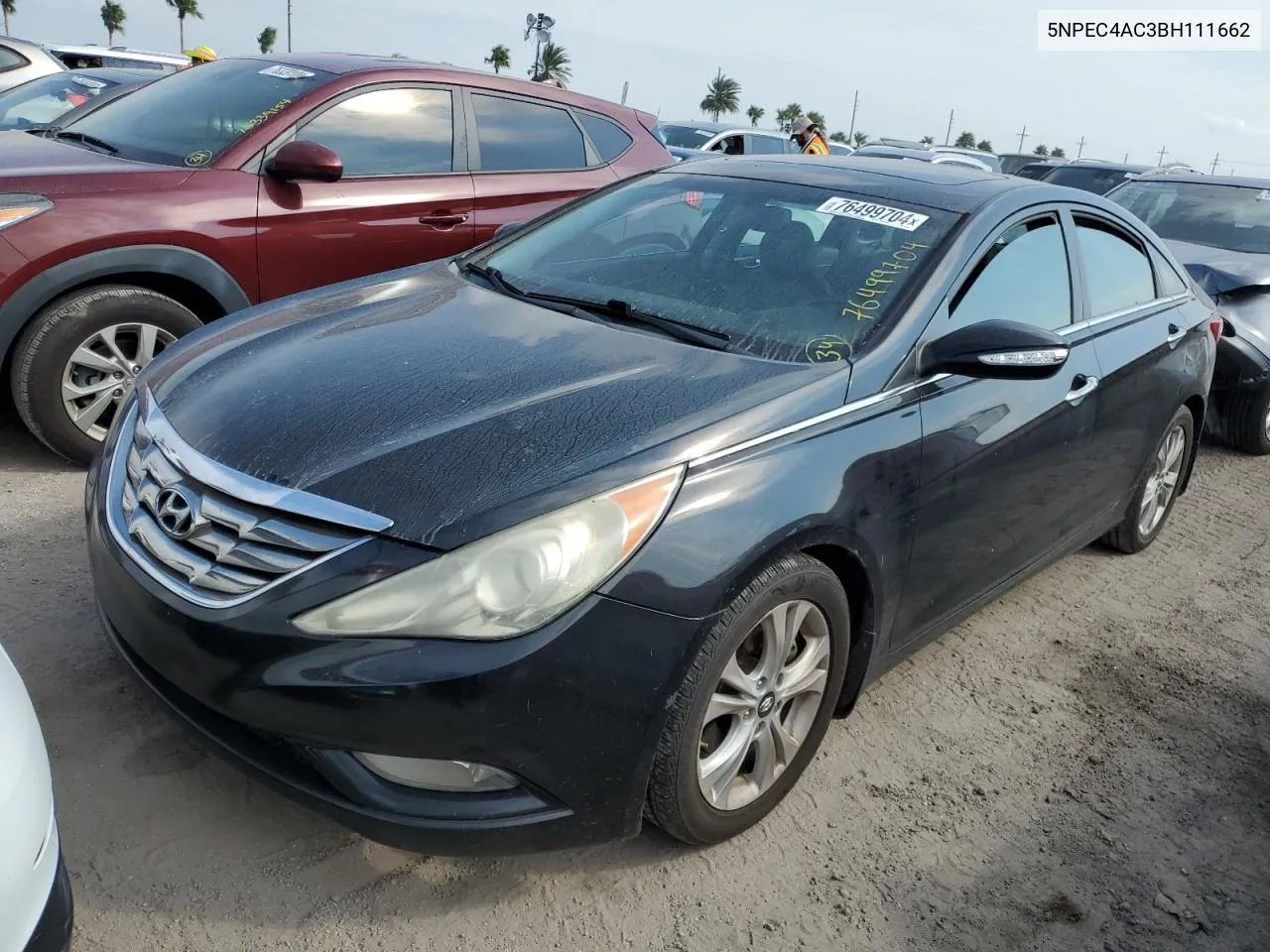 2011 Hyundai Sonata Se VIN: 5NPEC4AC3BH111662 Lot: 76499704