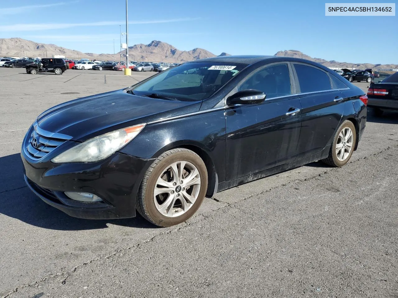 2011 Hyundai Sonata Se VIN: 5NPEC4AC5BH134652 Lot: 76700614