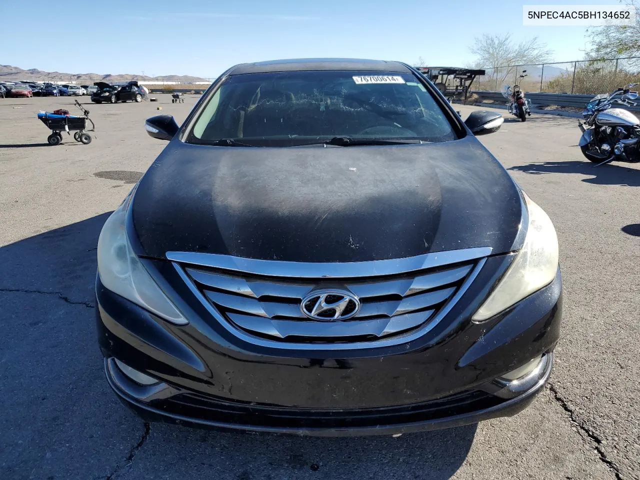 2011 Hyundai Sonata Se VIN: 5NPEC4AC5BH134652 Lot: 76700614