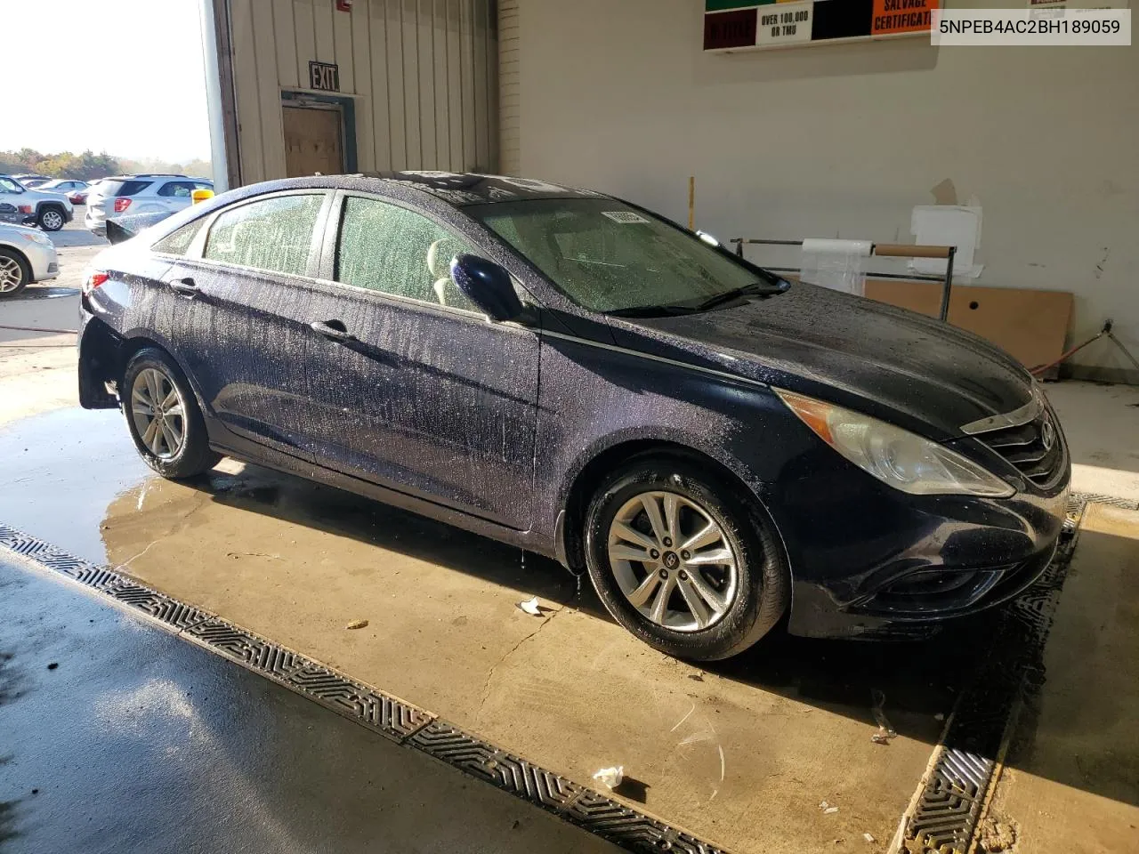 2011 Hyundai Sonata Gls VIN: 5NPEB4AC2BH189059 Lot: 76800554