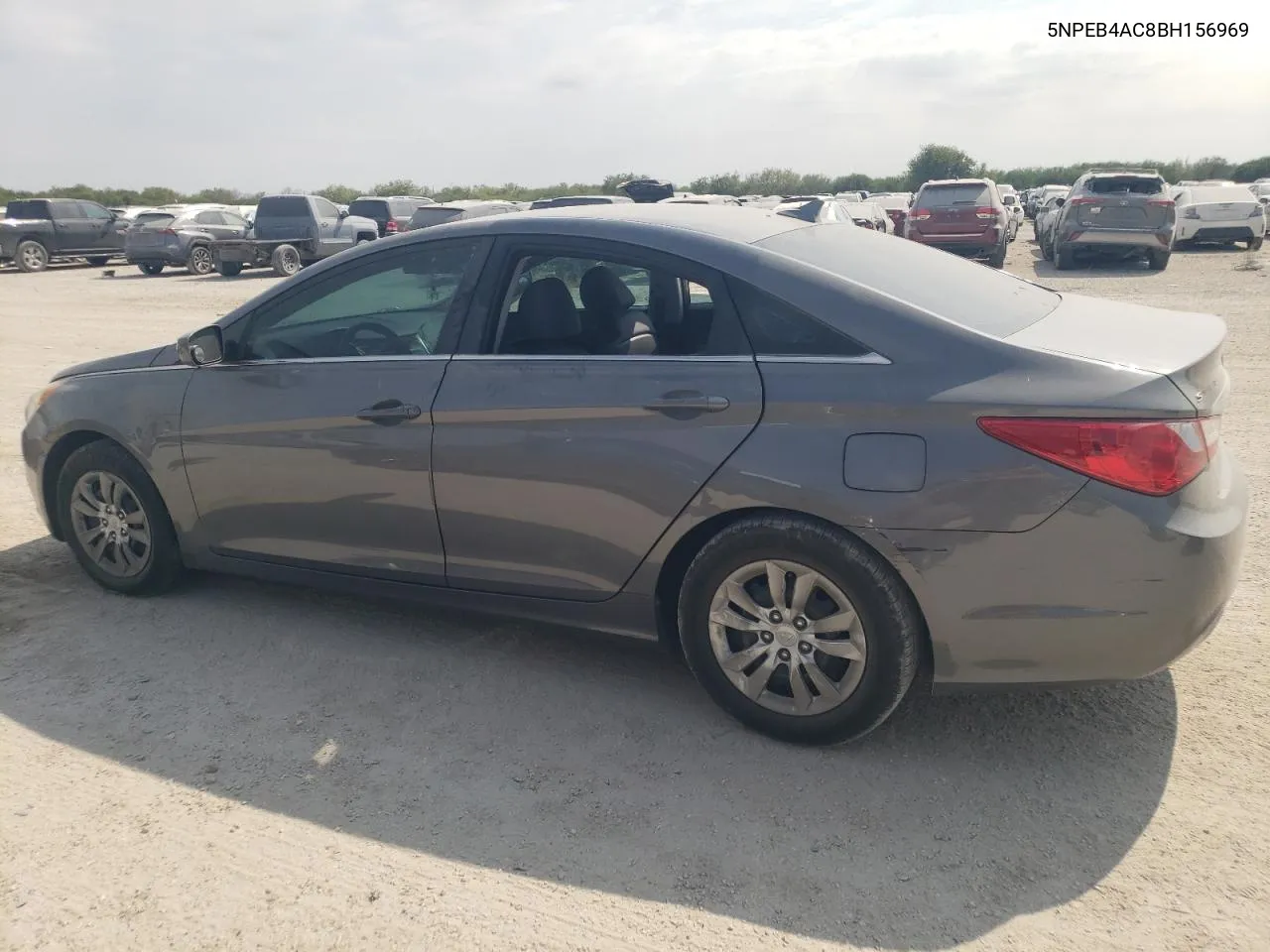 2011 Hyundai Sonata Gls VIN: 5NPEB4AC8BH156969 Lot: 76818834