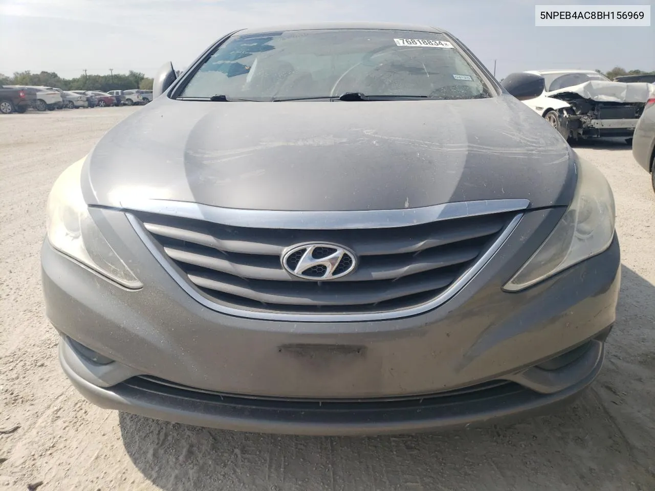 2011 Hyundai Sonata Gls VIN: 5NPEB4AC8BH156969 Lot: 76818834