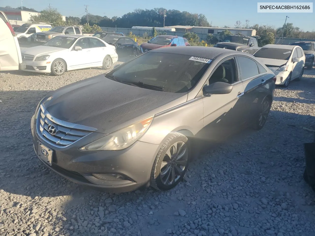 2011 Hyundai Sonata Se VIN: 5NPEC4AC8BH162686 Lot: 76828934