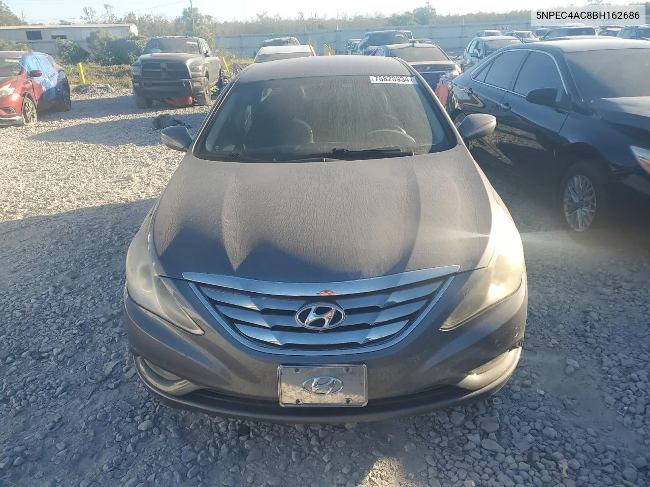 2011 Hyundai Sonata Se VIN: 5NPEC4AC8BH162686 Lot: 76828934