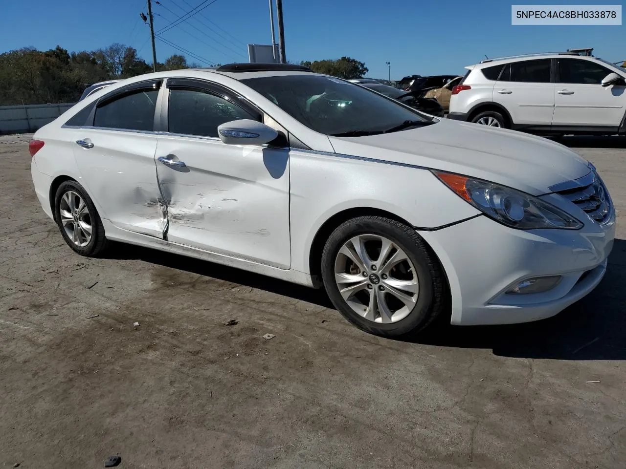 2011 Hyundai Sonata Se VIN: 5NPEC4AC8BH033878 Lot: 76893554