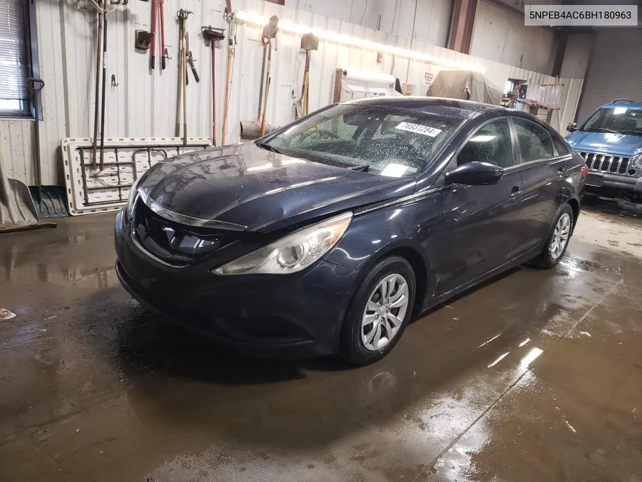 2011 Hyundai Sonata Gls VIN: 5NPEB4AC6BH180963 Lot: 76931284