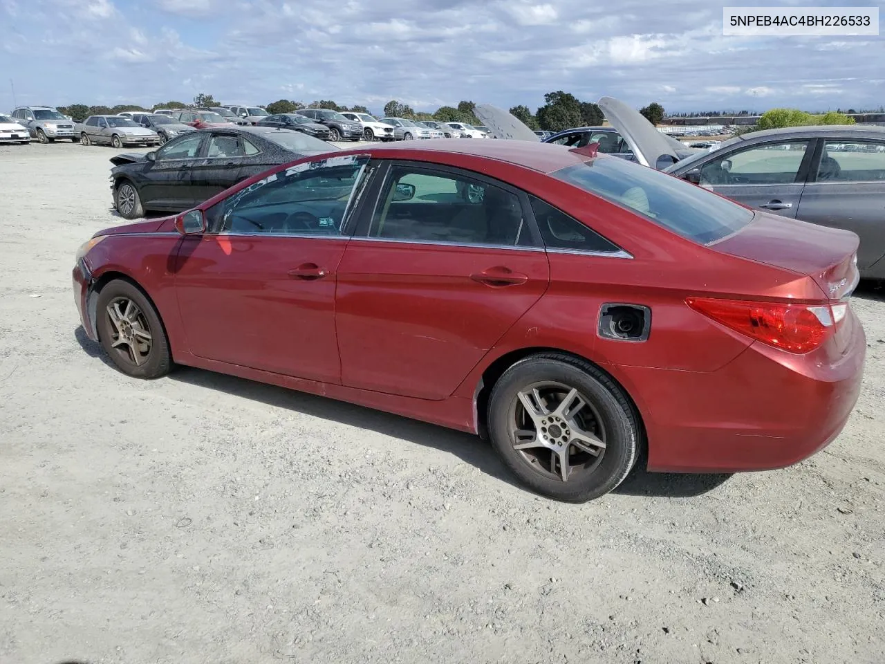 2011 Hyundai Sonata Gls VIN: 5NPEB4AC4BH226533 Lot: 76944424