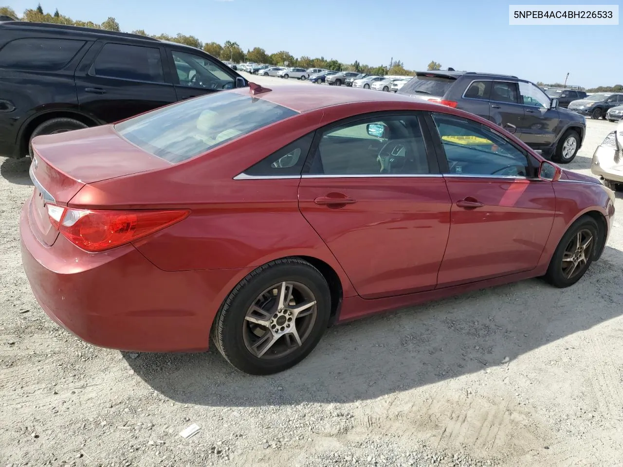 2011 Hyundai Sonata Gls VIN: 5NPEB4AC4BH226533 Lot: 76944424