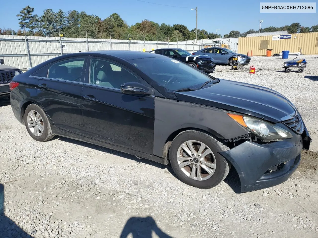 2011 Hyundai Sonata Gls VIN: 5NPEB4ACXBH212586 Lot: 76945894