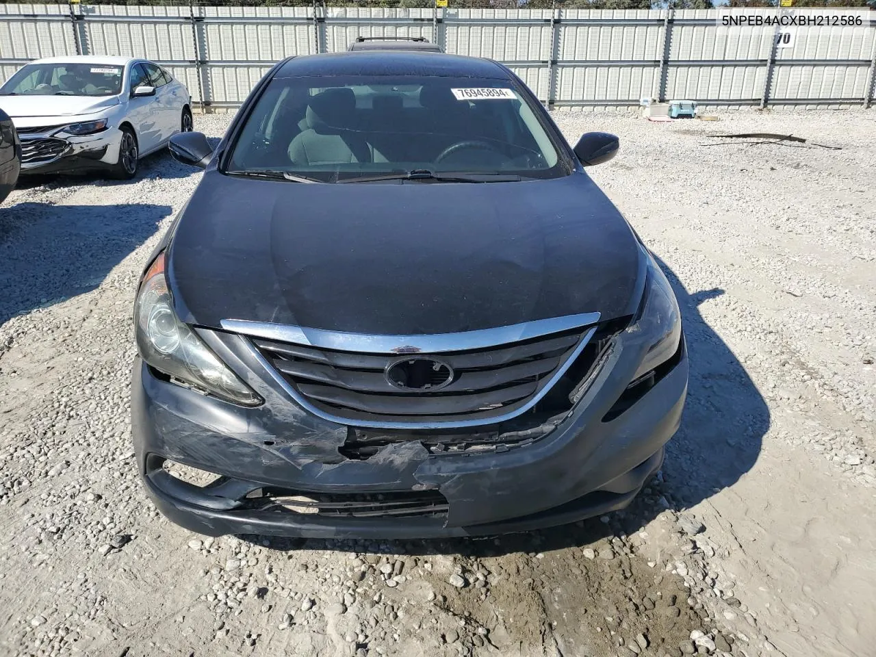 2011 Hyundai Sonata Gls VIN: 5NPEB4ACXBH212586 Lot: 76945894