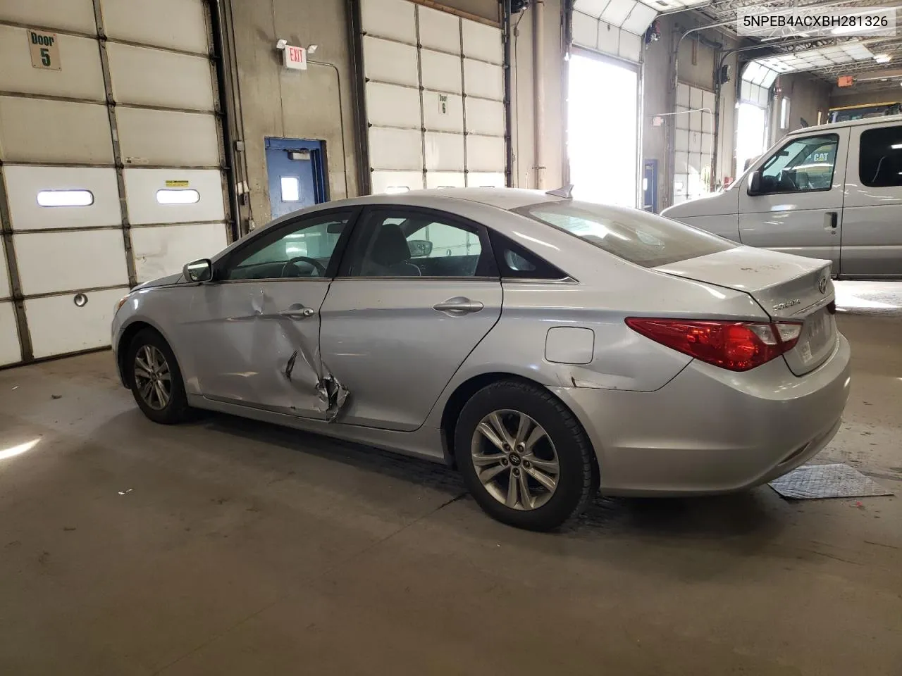 2011 Hyundai Sonata Gls VIN: 5NPEB4ACXBH281326 Lot: 76960104