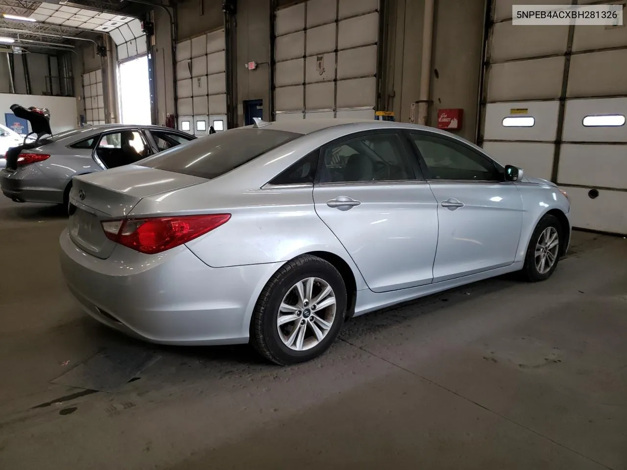 2011 Hyundai Sonata Gls VIN: 5NPEB4ACXBH281326 Lot: 76960104