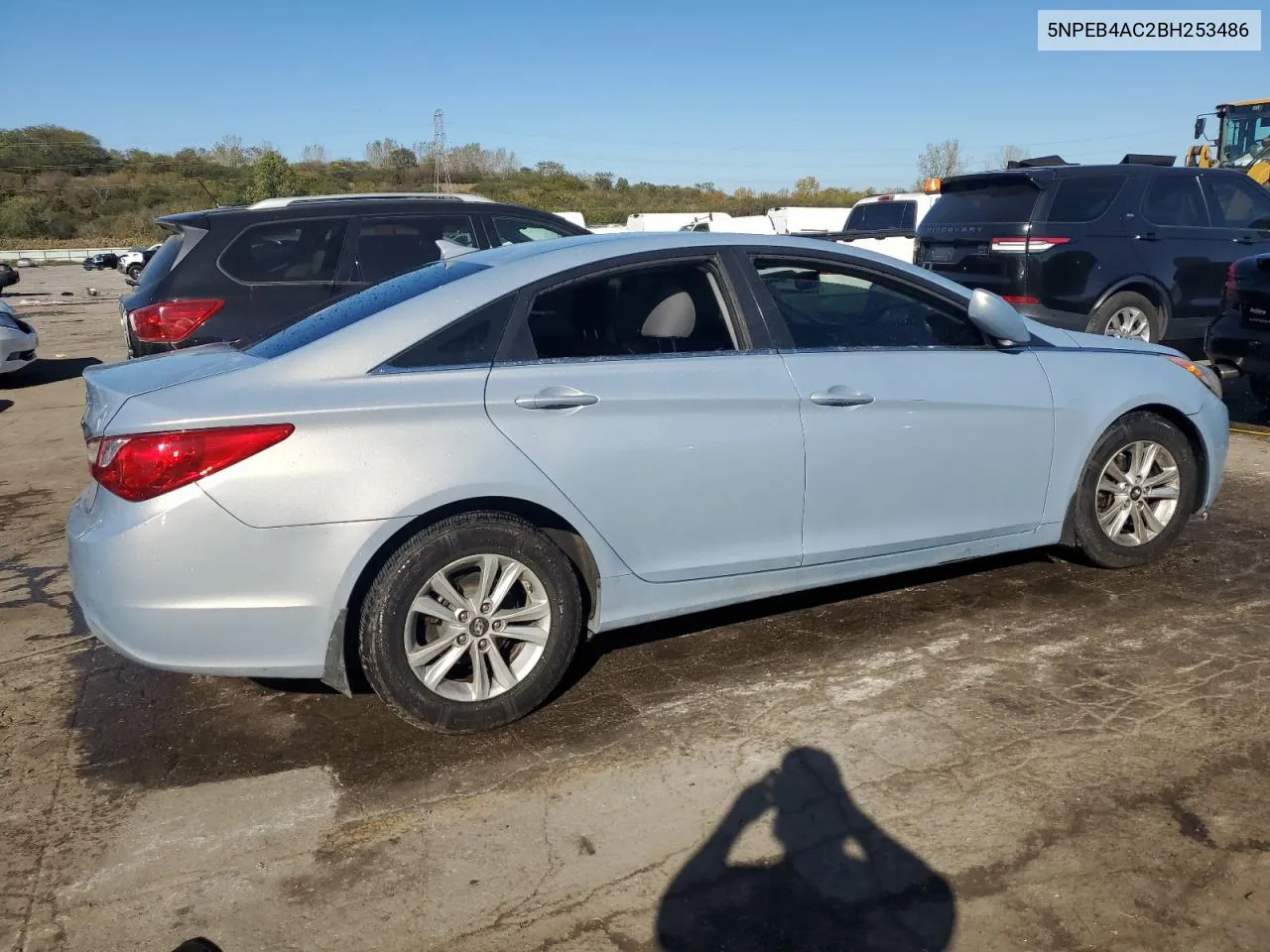 2011 Hyundai Sonata Gls VIN: 5NPEB4AC2BH253486 Lot: 77011914