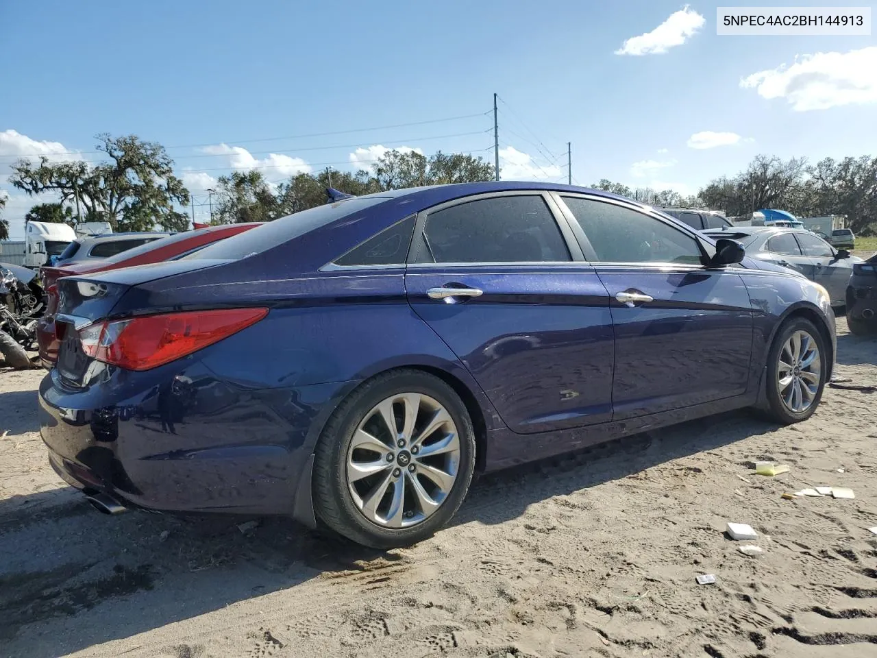 2011 Hyundai Sonata Se VIN: 5NPEC4AC2BH144913 Lot: 77032914