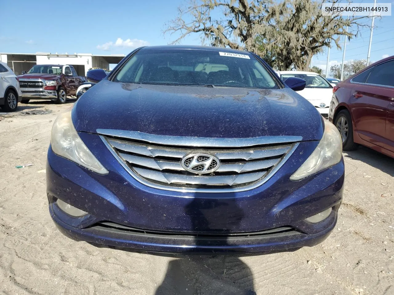 2011 Hyundai Sonata Se VIN: 5NPEC4AC2BH144913 Lot: 77032914