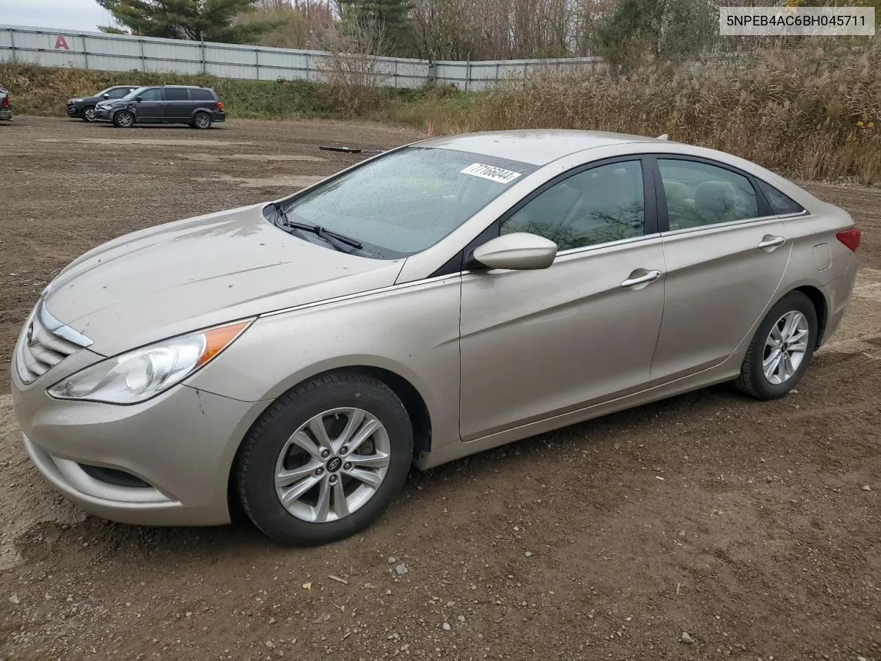 2011 Hyundai Sonata Gls VIN: 5NPEB4AC6BH045711 Lot: 77166044