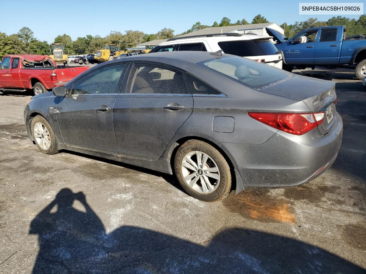 2011 Hyundai Sonata Gls VIN: 5NPEB4AC5BH109026 Lot: 77212094