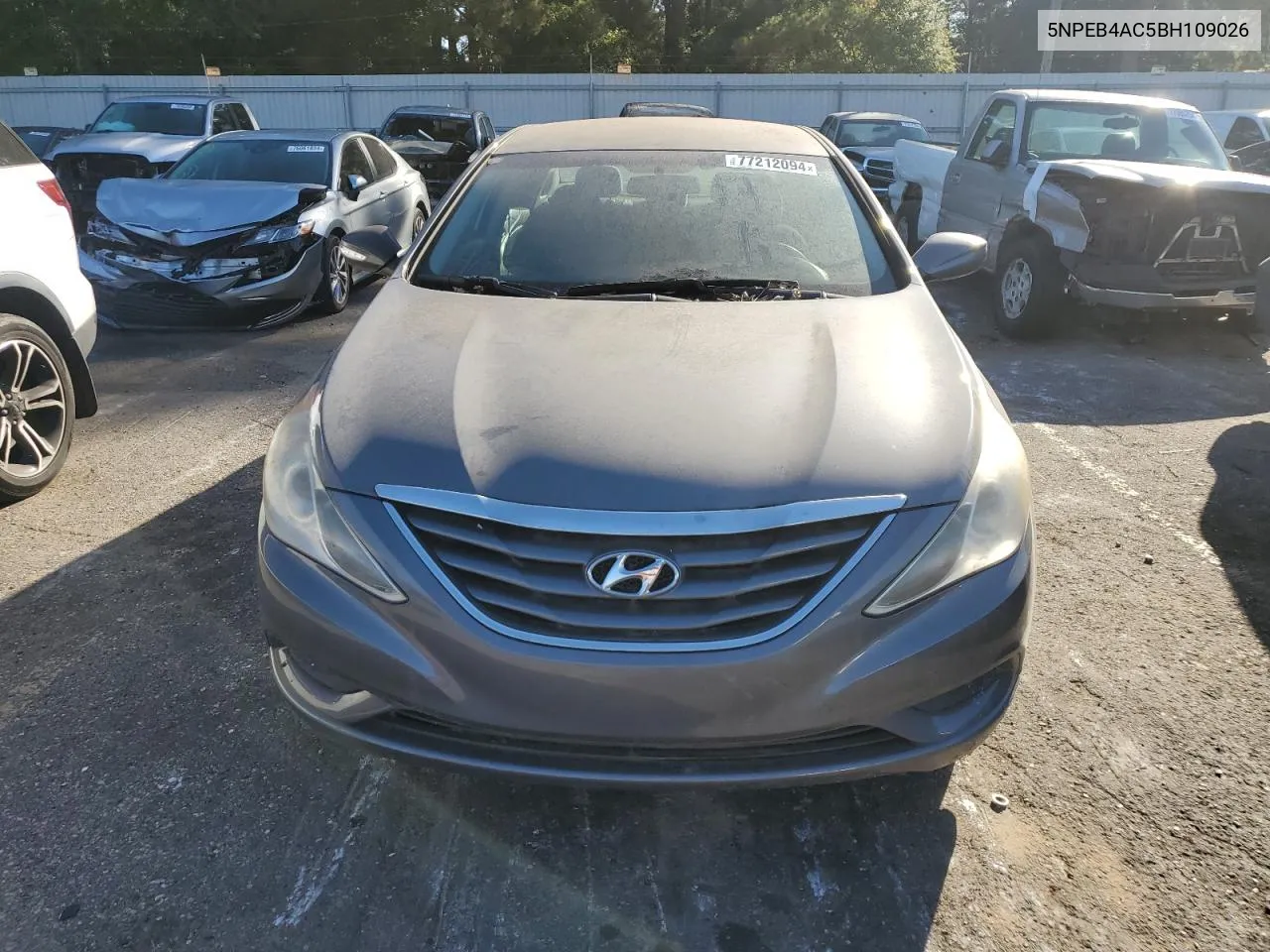 5NPEB4AC5BH109026 2011 Hyundai Sonata Gls