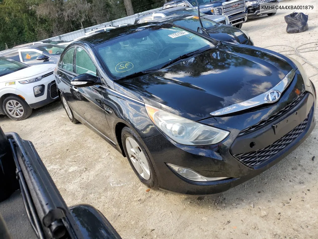 2011 Hyundai Sonata Hybrid VIN: KMHEC4A4XBA001879 Lot: 77251084