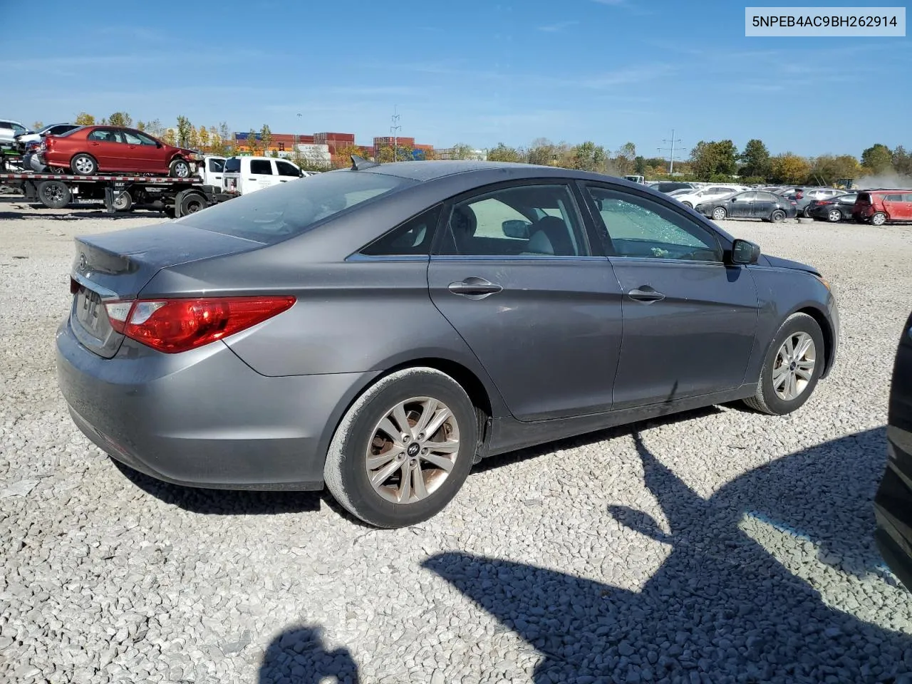 5NPEB4AC9BH262914 2011 Hyundai Sonata Gls