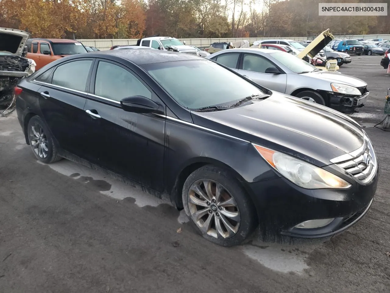 2011 Hyundai Sonata Se VIN: 5NPEC4AC1BH300438 Lot: 77320344