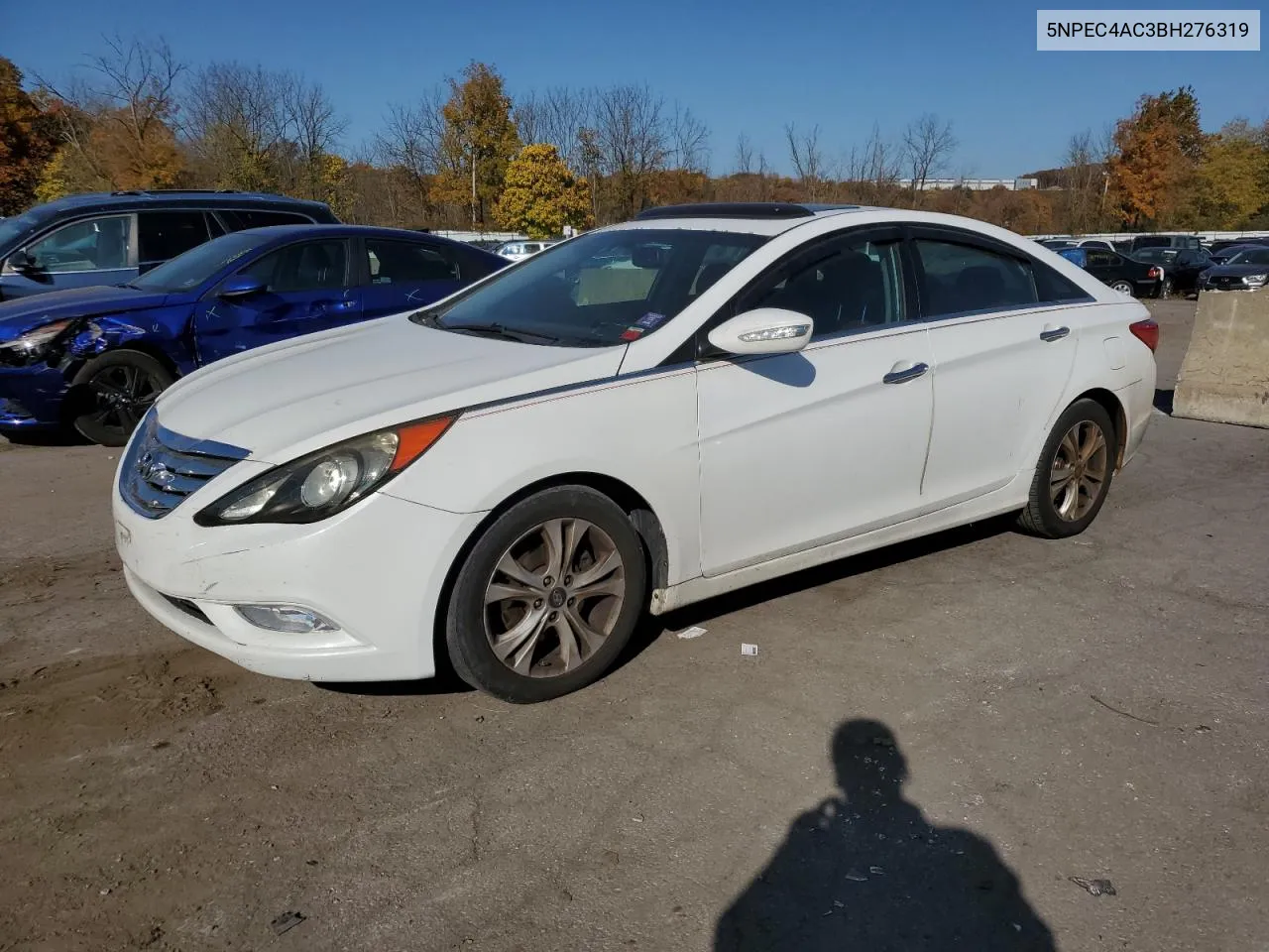 2011 Hyundai Sonata Se VIN: 5NPEC4AC3BH276319 Lot: 77384004