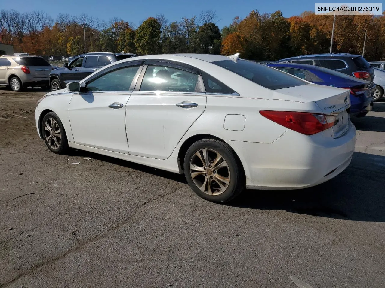 5NPEC4AC3BH276319 2011 Hyundai Sonata Se