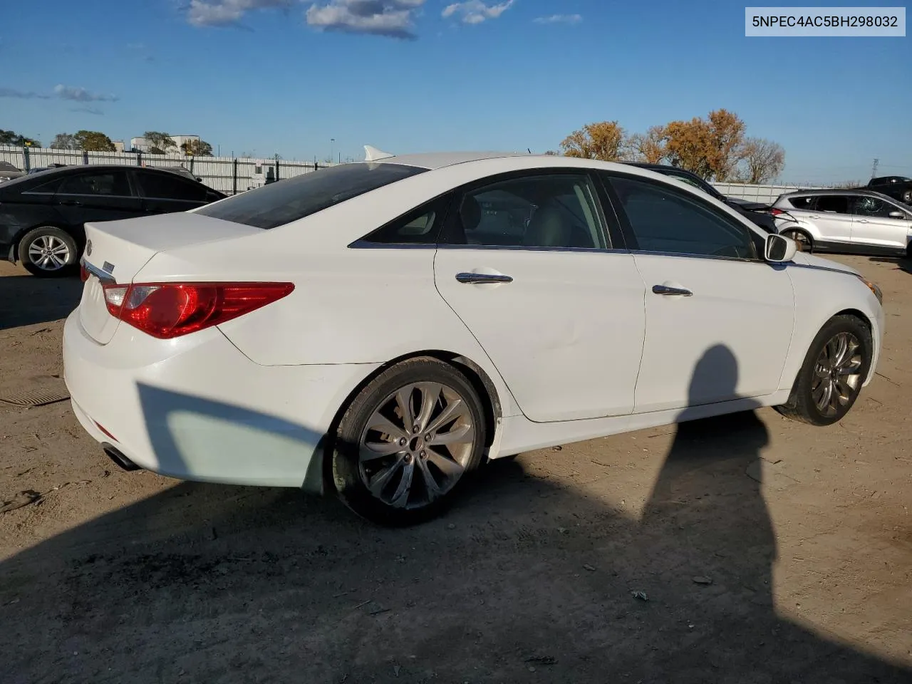 2011 Hyundai Sonata Se VIN: 5NPEC4AC5BH298032 Lot: 77408394