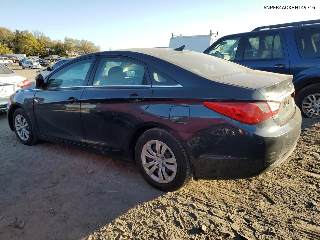 2011 Hyundai Sonata Gls VIN: 5NPEB4ACXBH149716 Lot: 77429914