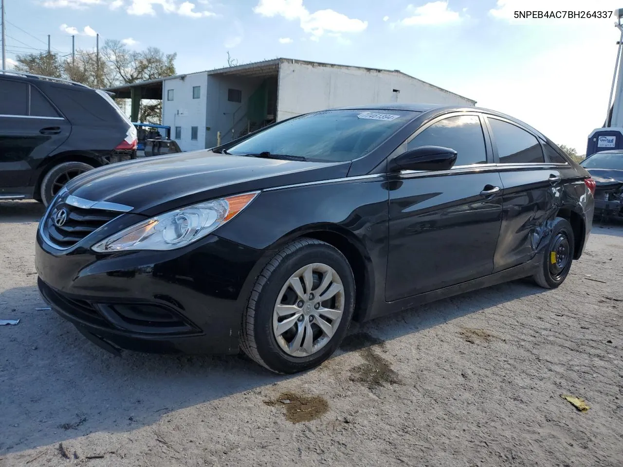 2011 Hyundai Sonata Gls VIN: 5NPEB4AC7BH264337 Lot: 77461394